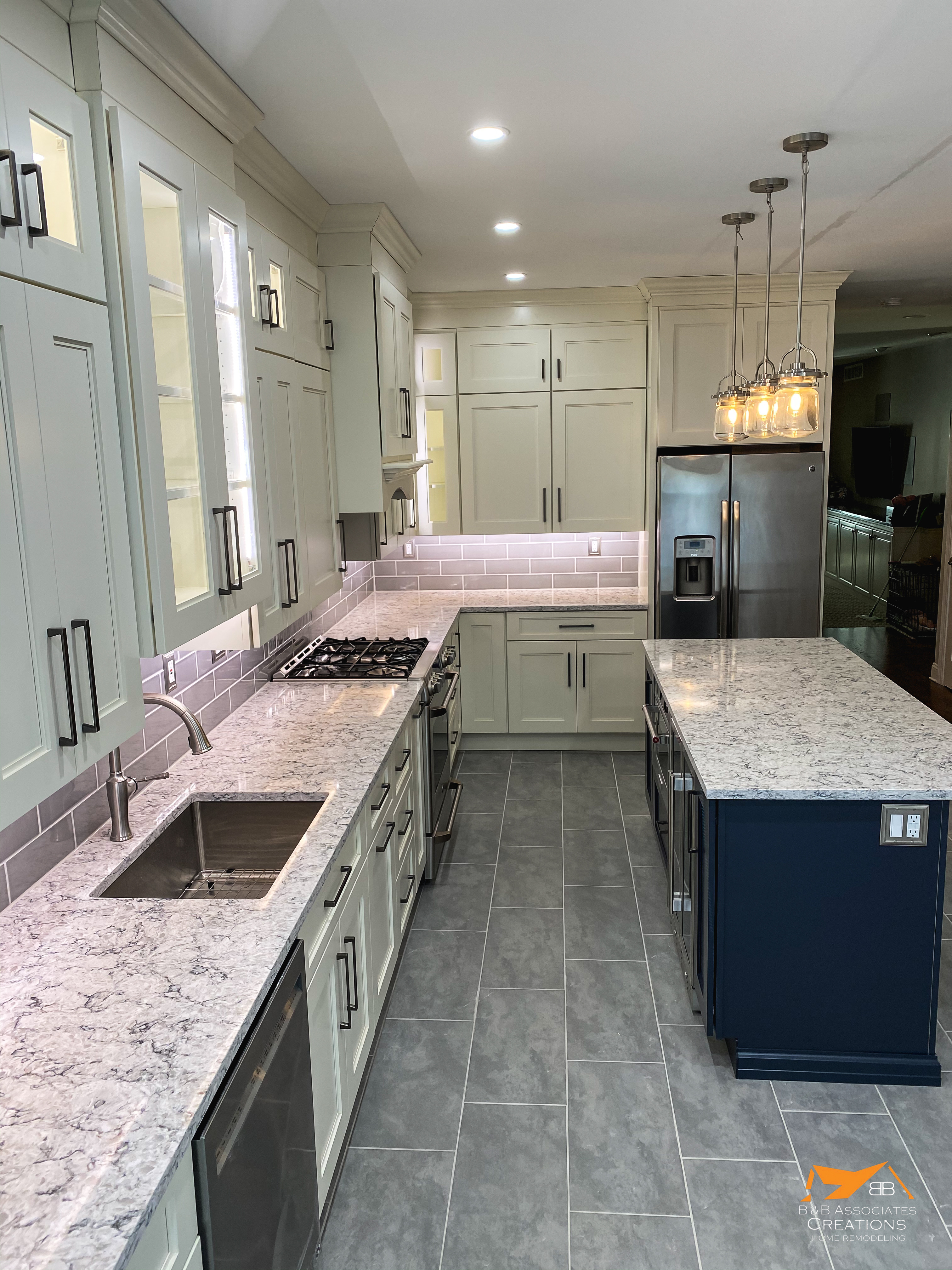 Transitional kitchen remodel in Ambler by B&B Associates Creations — photo 5